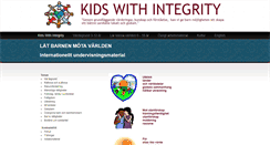 Desktop Screenshot of kidswithintegrity.com